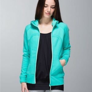 Lululemon Scuba Hoodie II Bali Breeze/Fresh Teal - 4